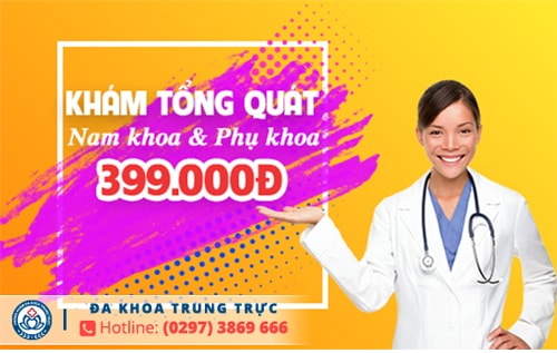 Phòng Khám Đa Khoa TPHCM ưu đãi khám tổng quát nam khoa, phụ khoa 399k